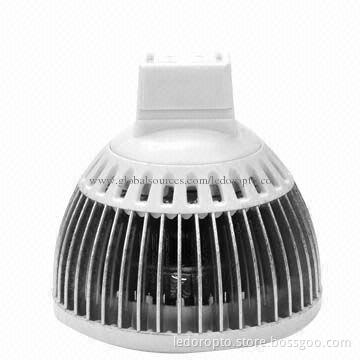 5W MR16 LED Spotlight, Concave with 42 Pieces Aluminum Fins, Bridgelux/Epistar/EpiLEDs Chip